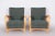 Set of Art Deco Armchairs in Beech and Oak by Jindrich Halabala for Koželka - Kropáček, Czech, 1930s For Sale - Image 10 of 10