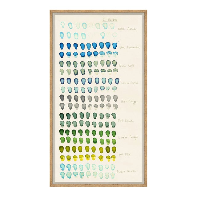 Swatch - Green by Susan Hable For Sale