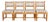 Elephant Bamboo Dining Chairs, Set of 4 For Sale