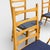 Set of Six Mid-Century Modern Ladderback Dining Chairs With New Upholstery For Sale - Image 11 of 18