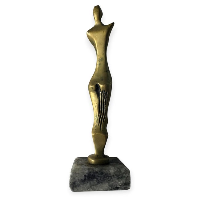 Photography 1970s Modernist Bronze Figure Sculpture — Roberto Gabriel Crivellé (B. 1936) For Sale - Image 7 of 9