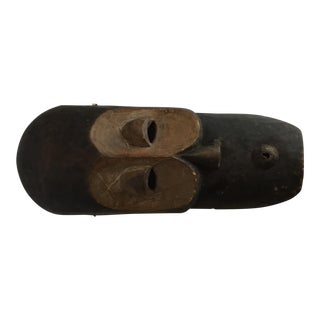 20th Century African Carved Wood Tribal Mask For Sale