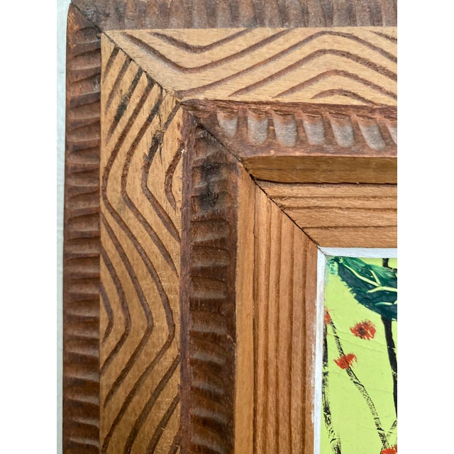 Birds and Butterflies Painting by Haitian Artist Decourcelle Gourgue