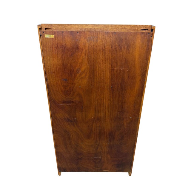 Brown Vintage Stickley Style Mission Oak Bookcase For Sale - Image 8 of 9