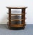 Stanley Furniture Solid Knotty Pine English Country Revival 28" Round Tiered Accent End Table 534-15-12 For Sale In Kansas City - Image 6 of 9