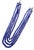 Tanzanite Blue Bead Rondelle Multistrand Cord Necklace This stunning 1,600 carat four strand necklace is composed of...