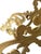 Vintage 1971 Homco #4138 Gold Rococo Floral Candle Sconces, Pair | Hollywood Regency For Sale In Portland, ME - Image 6 of 6