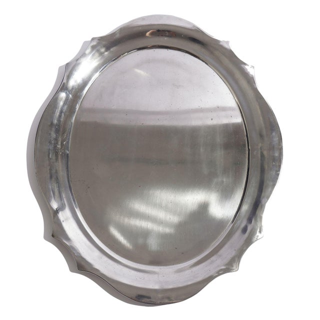 English English Chippendale Shaped Polished Tin Tea Tray, C. 1830 For Sale - Image 3 of 7