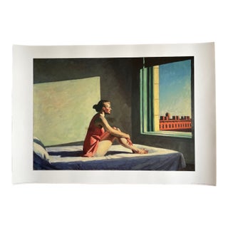 Edward Hopper (1882-1967), Morgensonne , 1952, Ohio Columbus Museum of Art, Printed in Belgium, Large Size For Sale
