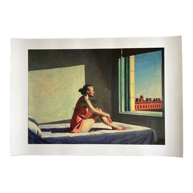Edward Hopper (1882-1967), Morgensonne , 1952, Ohio Columbus Museum of Art, Printed in Belgium, Large Size For Sale
