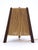Mid-Century Modern Teak Sisal Bedside Table Lamp, Denmark, 1960s For Sale - Image 12 of 18
