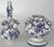 Made in Italy Mid-Century Delft Style Tulipiere For Sale In Seattle - Image 6 of 13