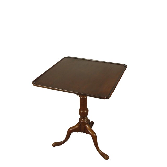 18th-C. English Tea Table For Sale - Image 4 of 8