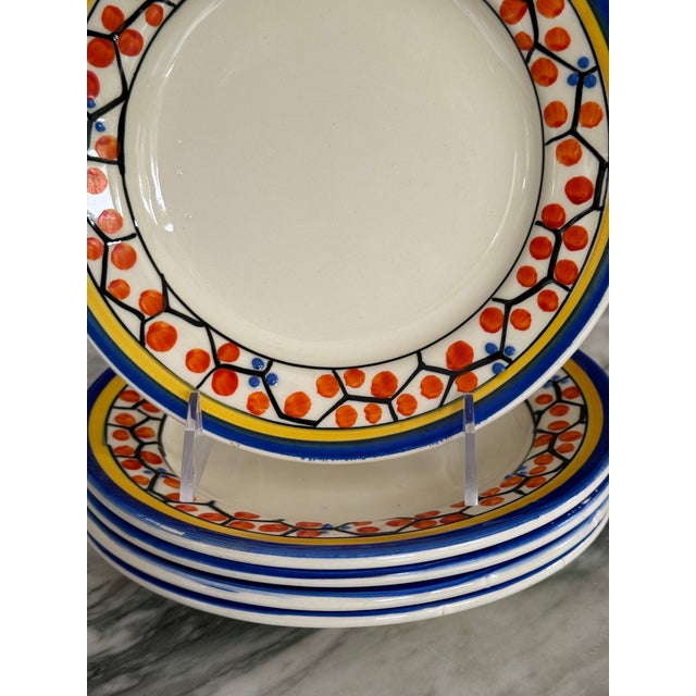 1930s 1930’s Ditmar Urbach Decorative Plates - Set of 5 For Sale - Image 5 of 9