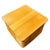 Wood 1940s Restored Rare 18" Tall Stacked Rattan MCM Coffee Table W/ Mahogany Top For Sale - Image 7 of 8