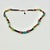 Metal 1980s Vintage Southwestern Navajo Boho Chic Turquoise & Glass Beaded Necklace, 18” For Sale - Image 7 of 9