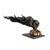 Romantic Bronze Sculpture of Two Lovers Kissing – Modern Surrealist Bust – 34” Long For Sale - Image 12 of 12