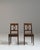 Wood Pair of 19th Century French Chestnut Brown Carved Oak Chairs For Sale - Image 7 of 15