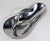 Late 20th Century Vintage Silver Toned Sandal Catchall Dish Trinket Tray For Sale - Image 5 of 7