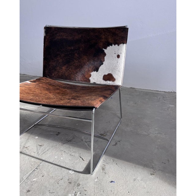 Brown Fil Chair by Pascal Mourgue for Ligne Roset, 1980s For Sale - Image 8 of 12
