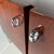 Brown Vintage Mid Century Modern Architectural Rosewood Cabinet on Chrome Base For Sale - Image 8 of 16