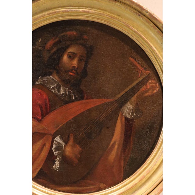 After Nicolas Tournier, The Lute Player, 1640, Oil on Canvas For Sale - Image 6 of 13