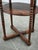 Brown Vintage Czech Art Deco Oval Beech Side Table with Lower Shelf, 1920s For Sale - Image 8 of 13