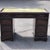 Pedestal Desk in Mahogany with Green Leather Top For Sale - Image 3 of 10