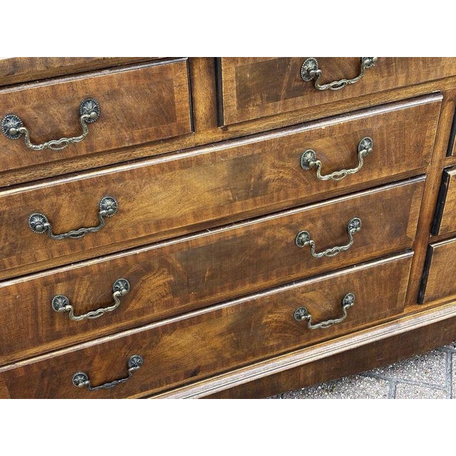Wood Chest of 9 Drawers For Sale - Image 4 of 13