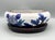 Fitz and Floyd Large Cloisonné Floral Bowl With Peony Motif on Carved Wood Stand — Chinoiserie / Asian Traditional For Sale - Image 4 of 18
