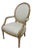 1980s Century Furniture French Carved living Room Arm Lounge Chair B For Sale