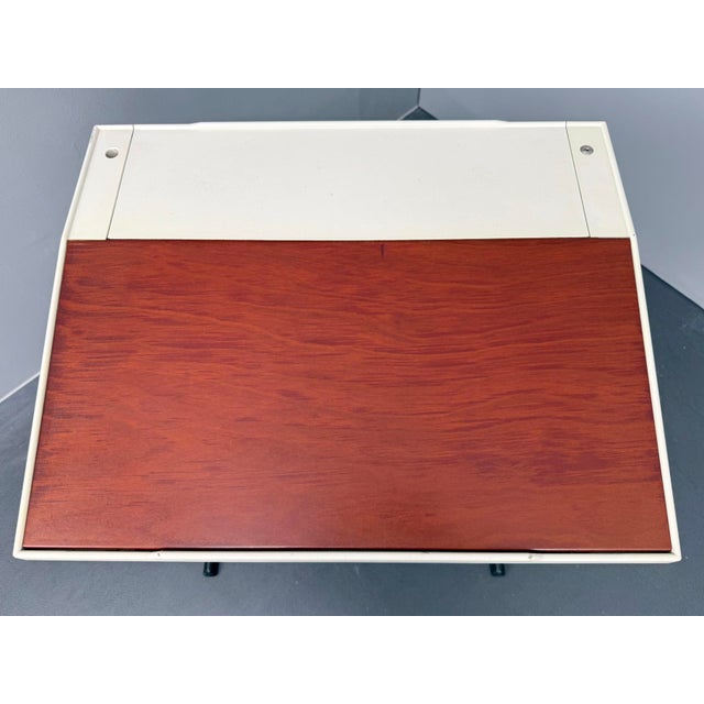 Black Height-Adjustable Desk by Luigi Colani for Flötotto, Germany, 1970s For Sale - Image 8 of 13