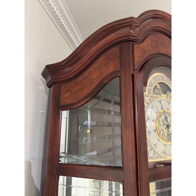 Howard Miller Majestic II Grandfather Floor Clock Model 610-939, 2005 For Sale - Image 13 of 16