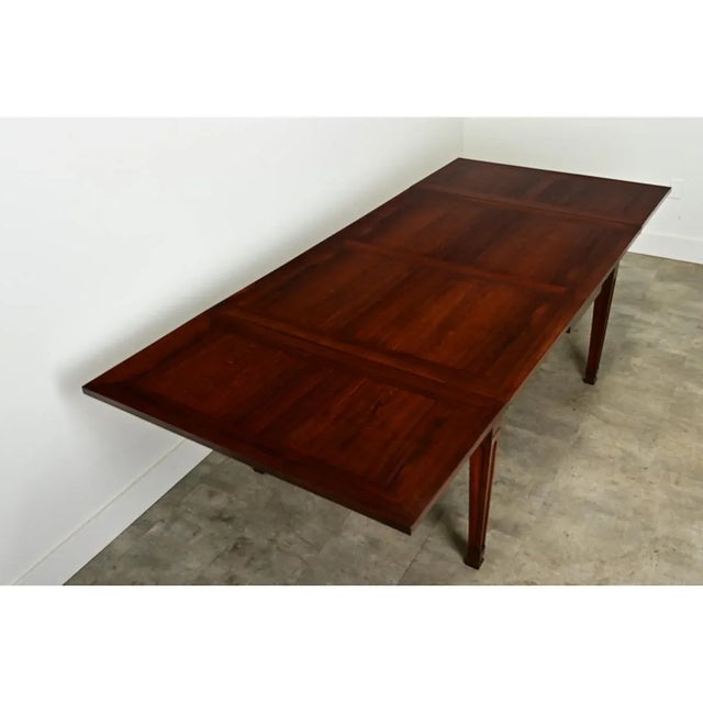 Traditional Dutch Rosewood Extending Dining Table For Sale - Image 3 of 12
