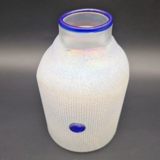 Hand-Blown Glass Vase from Kosta Boda, 1970s For Sale - Image 7 of 8