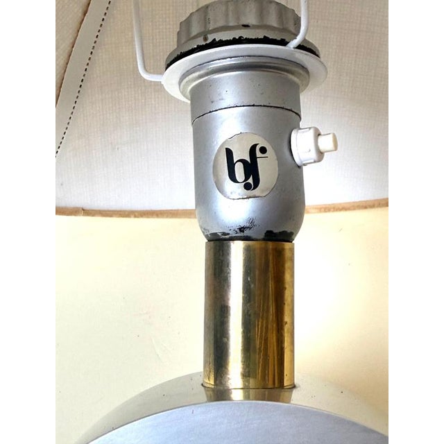 Gold Italian Sculptural Table Lamp by Banci Firenze in the style of Giovanni Banci, 1970s For Sale - Image 8 of 17