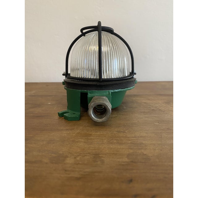 1970s Vintage Industrial KPA 262 Bulkhead Wall Light, 1970s For Sale - Image 5 of 13