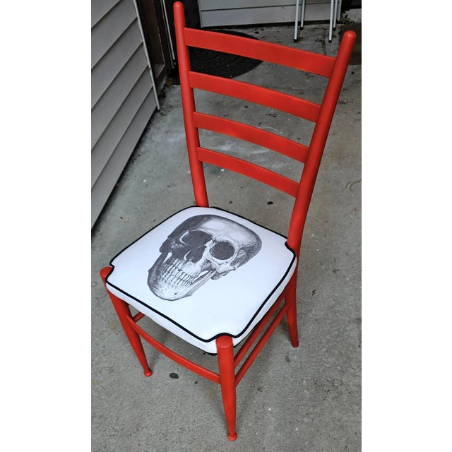 1960s 1960s Gio Ponti Style Superleggera Skull Chair For Sale - Image 5 of 9