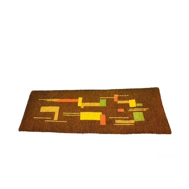 Mid-Century Modern Wall Textile with Non-Figurative Pattern, 1970s For Sale - Image 6 of 6