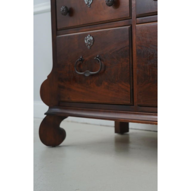 Rom Weber Walnut Continental 6 Drawer Dresser Chest For Sale - Image 10 of 18