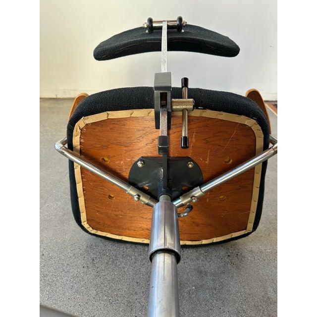 1960s Danish Mid Century Office Chair by Labofa For Sale In San Francisco - Image 6 of 12