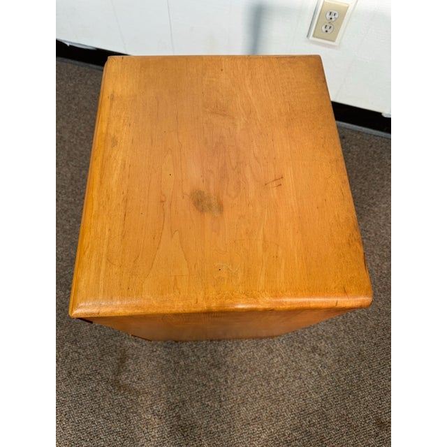 American Modern Nightstand Made by Conant Ball For Sale - Image 9 of 11