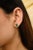 VR Jewels 14k Gold Oval 1.68ct Halo Diamond Emerald Birthstone Earrings- A Pair For Sale - Image 4 of 11