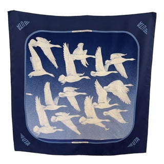 Hermès Uta Oiseaux Migrateurs Édition Limitée 1977 Latham For Sale