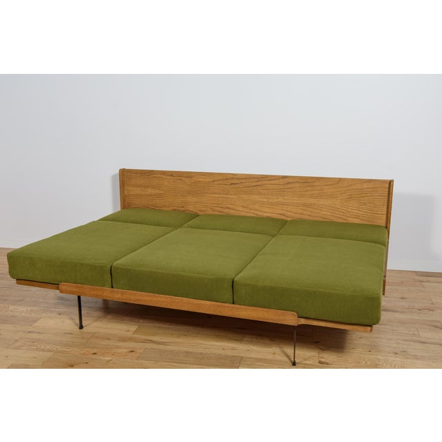 Green Sofa from Jitona, Czechoslovakia, 1960s For Sale - Image 8 of 18