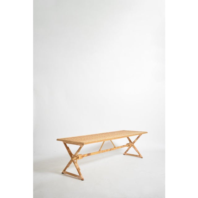 Arrabida Rattan Coffee Table by Barracuda Interiors For Sale - Image 6 of 6
