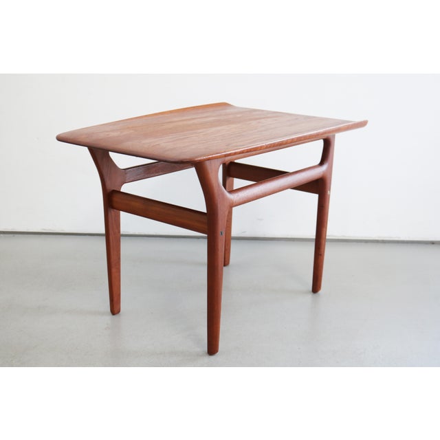 Mid-Century Modern Vintage Teak Side Table from Jason Møbler, 1960s For Sale - Image 3 of 10