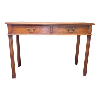 Vintage Writing Table in Teak, 1950 For Sale