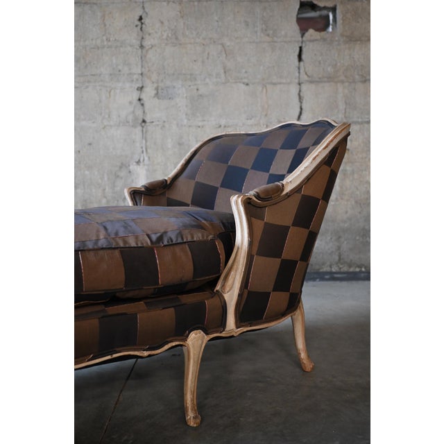 French Louis XV Down-Filled Daybed For Sale - Image 4 of 10