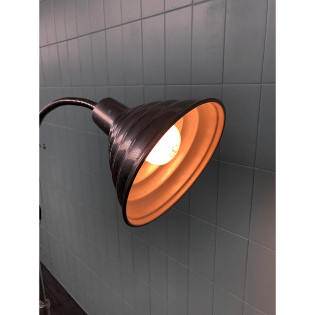 Industrial Studio Study Lamp in Steel & Aluminum, Italy, 1950s For Sale - Image 17 of 18